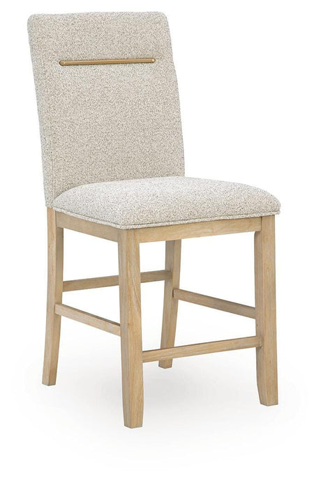 Lasinger Light Brown Counter Height Set by Ashley at Eve Furniture