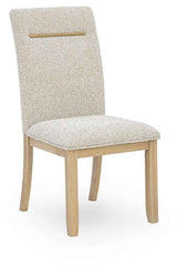 Lasinger Light Brown Dining Chair, Set of 2