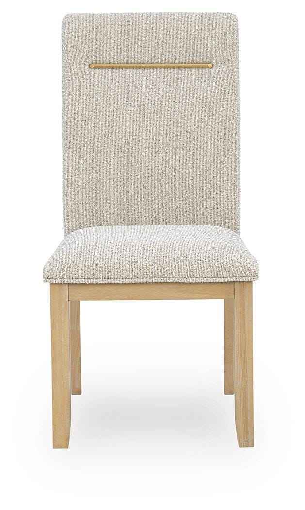 Lasinger Light Brown Dining Chair, Set of 2