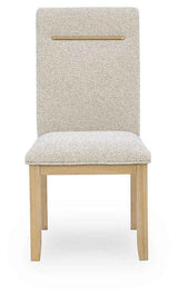 Lasinger Light Brown Dining Chair, Set of 2