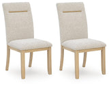 Lasinger Light Brown Extendable Dining Room Set by Ashley at Eve Furniture