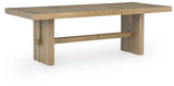 Lasinger Light Brown Extendable Dining Table