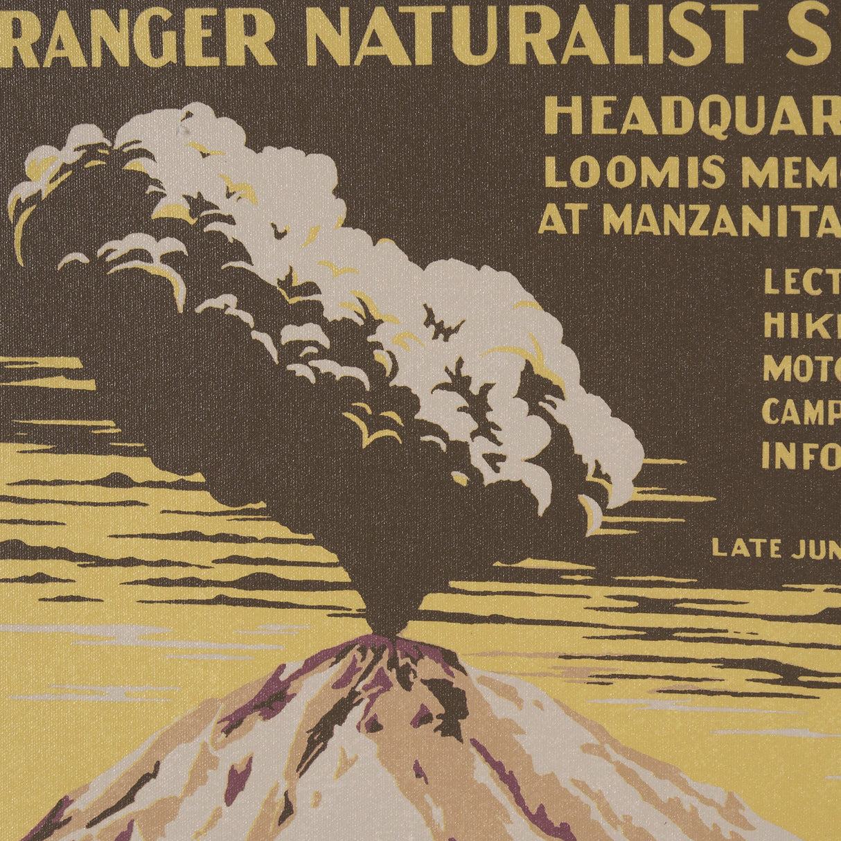 Lassen Volcanic National Park by The Vinatage Collection a Framed Art Print Matted under Glass by Mercana at Eve Furniture