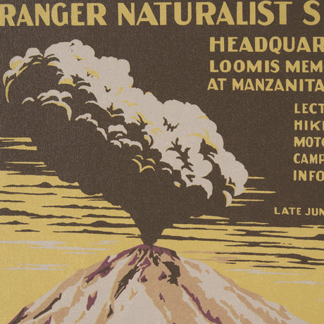 Lassen Volcanic National Park by The Vinatage Collection a Framed Art Print Matted under Glass by Mercana at Eve Furniture