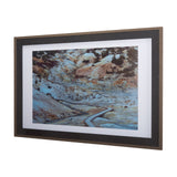 LassenVP by Chad Mackay a Framed Art Print Matted under Glass by Mercana at Eve Furniture