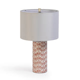 Lassy Pink Ribbon Capiz Shell Table Lamp by TOV Furniture at Eve Furniture