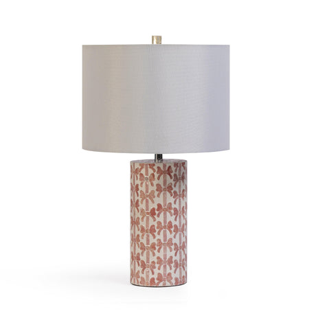 Lassy Pink Ribbon Capiz Shell Table Lamp by TOV Furniture at Eve Furniture