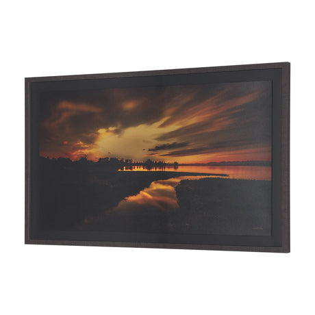Last Light by Chad Mackay Textured FramedPhoto Print Matted Under Glass by Mercana at Eve Furniture