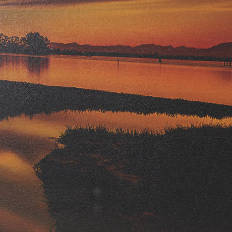 Last Light by Chad Mackay Textured FramedPhoto Print Matted Under Glass by Mercana at Eve Furniture