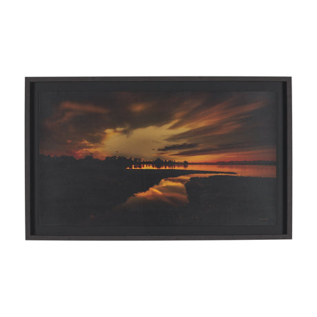Last Light by Chad Mackay Textured FramedPhoto Print Matted Under Glass by Mercana at Eve Furniture