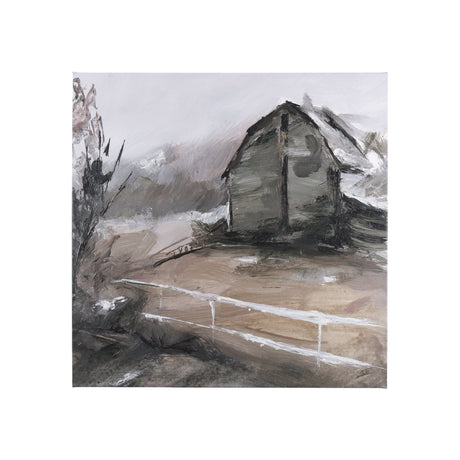 Late Autumn in Countryside I by Mercana Studio a Hand Embellished Textured Canvas by Mercana at Eve Furniture