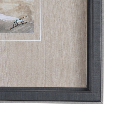 Late Autumn in Countryside I by Mercana Studio Hand Embellished Framed Art Print Matted under Glass by Mercana at Eve Furniture