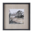 Late Autumn in Countryside I by Mercana Studio Hand Embellished Framed Art Print Matted under Glass by Mercana at Eve Furniture