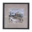 Late Autumn in Countryside II by Mercana Studio Hand Embellished Framed Art Print Matted under Glass by Mercana at Eve Furniture