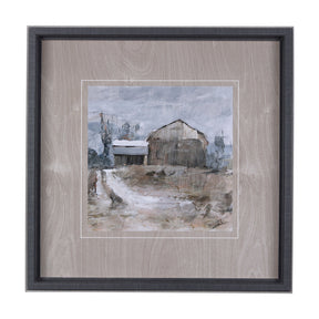 Late Autumn in Countryside II by Mercana Studio Hand Embellished Framed Art Print Matted under Glass by Mercana at Eve Furniture