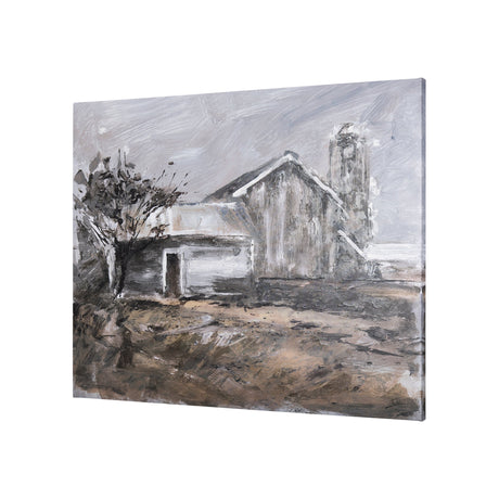 Late Autumn in Countryside III by Mercana Studio a Hand Embellished Textured Canvas by Mercana at Eve Furniture