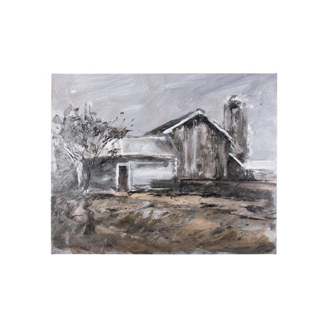 Late Autumn in Countryside III by Mercana Studio a Hand Embellished Textured Canvas by Mercana at Eve Furniture