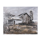 Late Autumn in Countryside III by Mercana Studio a Hand Embellished Textured Canvas by Mercana at Eve Furniture