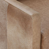 Lathe Chestnut Brown/Blonde Accent Chair by Classic Home at Eve Furniture