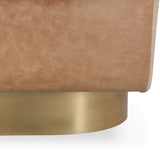 Lathe Chestnut Brown/Blonde Accent Chair by Classic Home at Eve Furniture
