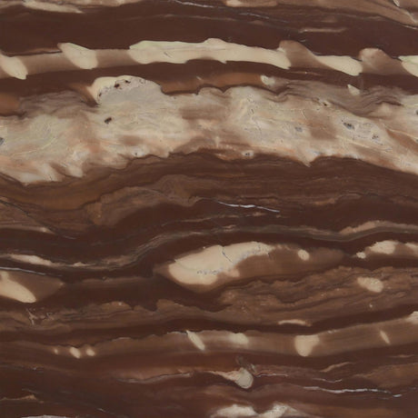 Latifa Red/Black Round Accent Table with Marble Top by Coaster at Eve Furniture