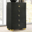 Latimer Black Chest by Furniture of America at Eve Furniture