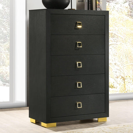 Latimer Black Chest by Furniture of America at Eve Furniture