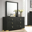Latimer Black Dresser by Furniture of America at Eve Furniture