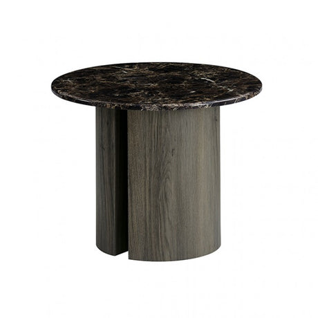 Latona Dark Gray End Table by Furniture of America at Eve Furniture