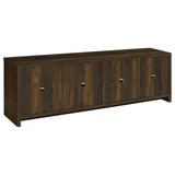 Laughlin Dark Pine 3-Piece Entertainment Center TV Stand by Coaster at Eve Furniture