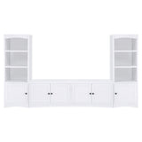 Laughlin Gunmetal 3-piece Entertainment Center by Coaster at Eve Furniture