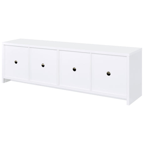 Laughlin Gunmetal 3-piece Entertainment Center by Coaster at Eve Furniture