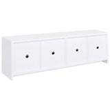 Laughlin Gunmetal 3-piece Entertainment Center by Coaster at Eve Furniture