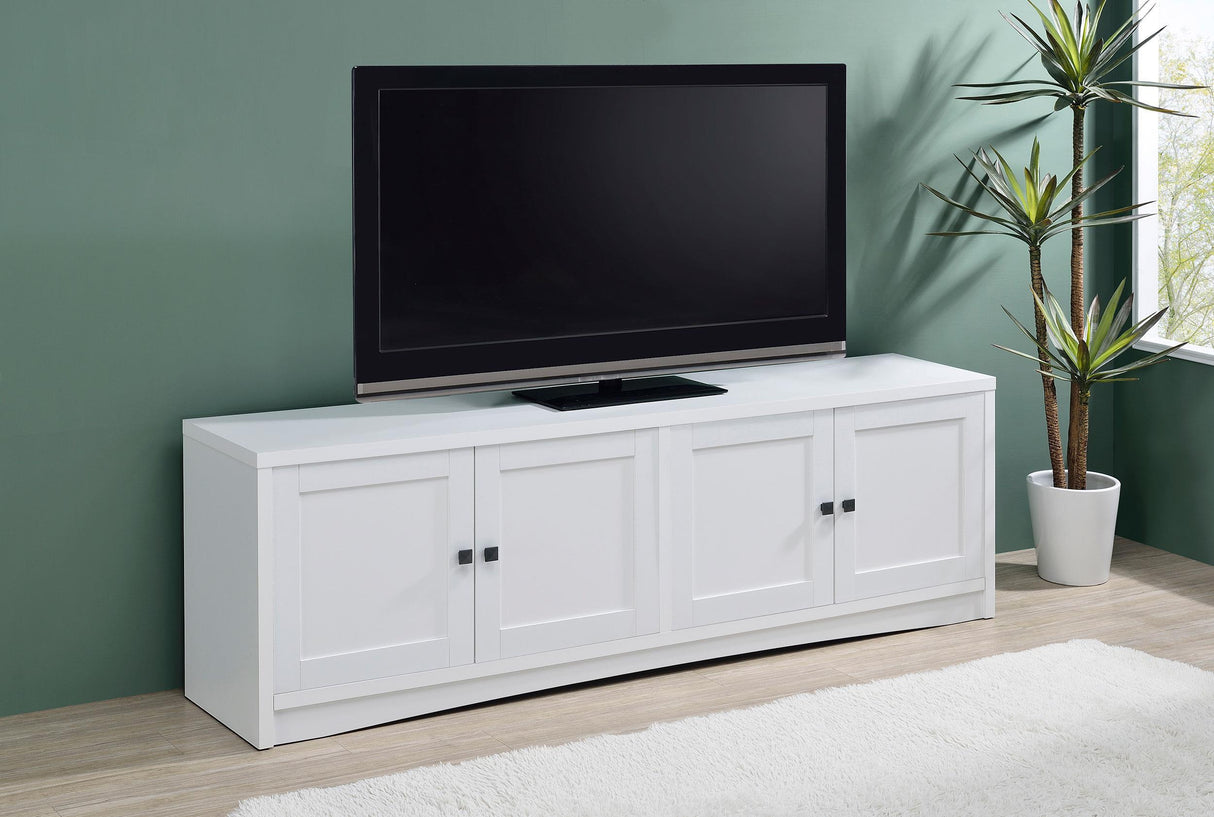 Laughlin Gunmetal 3-piece Entertainment Center by Coaster at Eve Furniture