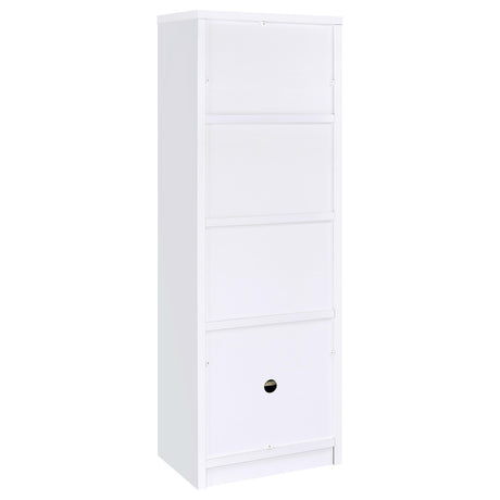 Laughlin White 3-Piece Entertainment Center TV Stand by Coaster at Eve Furniture