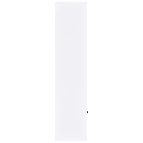 Laughlin White 3-shelf Engineered Wood Media Tower by Coaster at Eve Furniture