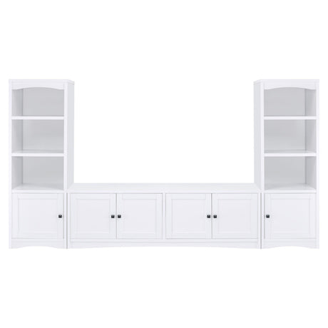 Laughlin Gunmetal 3-piece Entertainment Center by Coaster at Eve Furniture