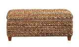 Laughton Amber Hand-Woven Storage Trunk by Coaster at Eve Furniture