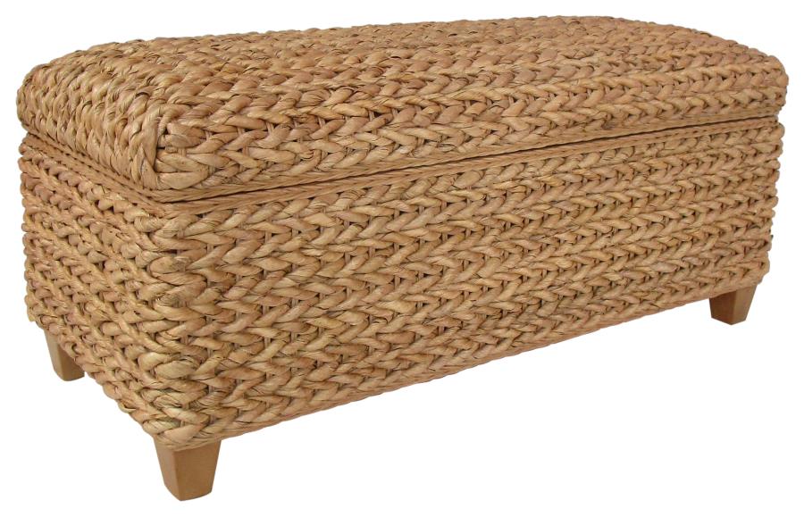 Laughton Natural Storage Bench by Coaster at Eve Furniture