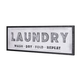 Laundry Wash by Mercana Studio a Hand Embellished Textured Framed Art Print by Mercana at Eve Furniture