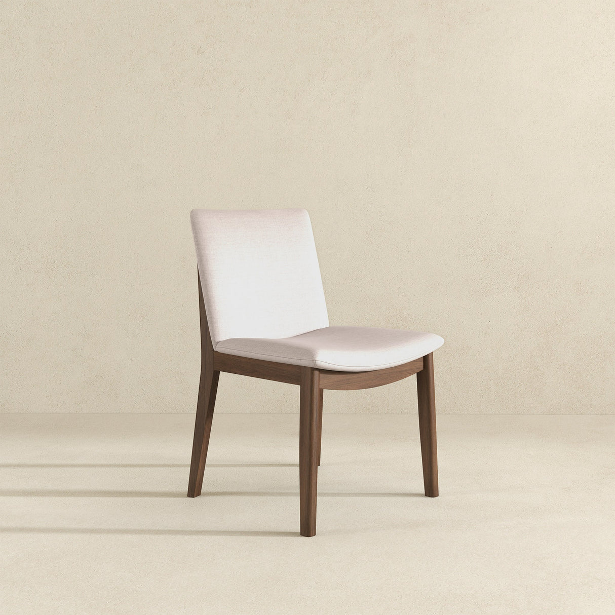 Laura Beige Linen Solid Wood Dining Chair (Set Of 2) by Ashcroft Furniture at Eve Furniture