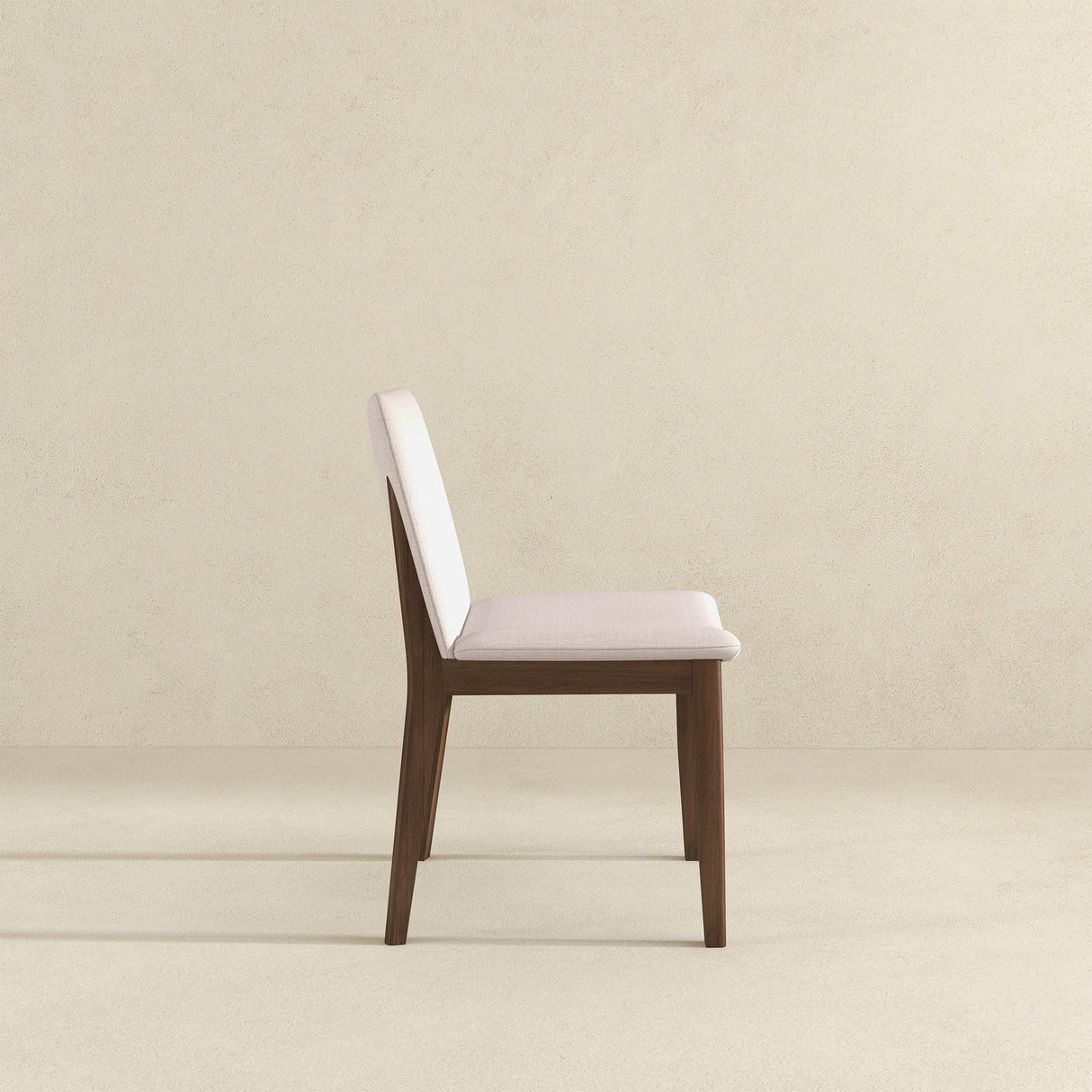 Laura Beige Linen Solid Wood Dining Chair (Set Of 2) by Ashcroft Furniture at Eve Furniture