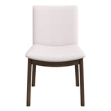 Laura Beige Linen Solid Wood Dining Chair (Set Of 2) by Ashcroft Furniture at Eve Furniture
