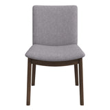 Laura Light Grey Linen Solid Wood Dining Chair (Set Of 2) by Ashcroft Furniture at Eve Furniture
