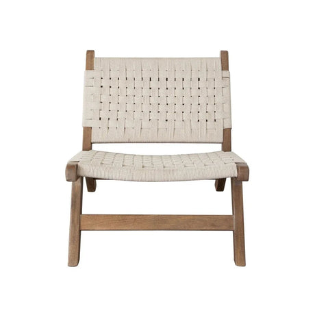Laurel Beige Wood Framed Accent Chair by Diamond Sofa at Eve Furniture