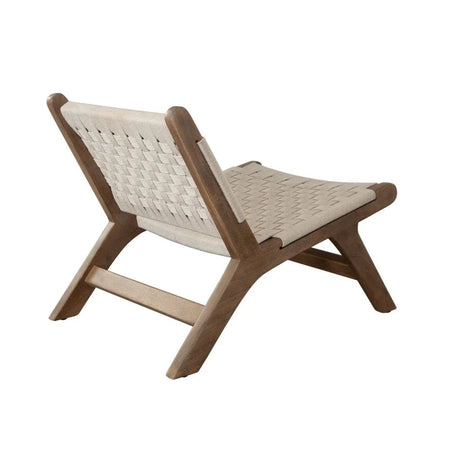 Laurel Beige Wood Framed Accent Chair by Diamond Sofa at Eve Furniture