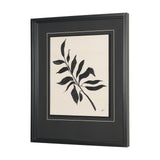 Laurel Branch by Cristina Bartl Villa Hand-Embellished Textured Framed Artwork Matted Under Glass by Mercana at Eve Furniture