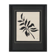 Laurel Branch by Cristina Bartl Villa Hand-Embellished Textured Framed Artwork Matted Under Glass by Mercana at Eve Furniture