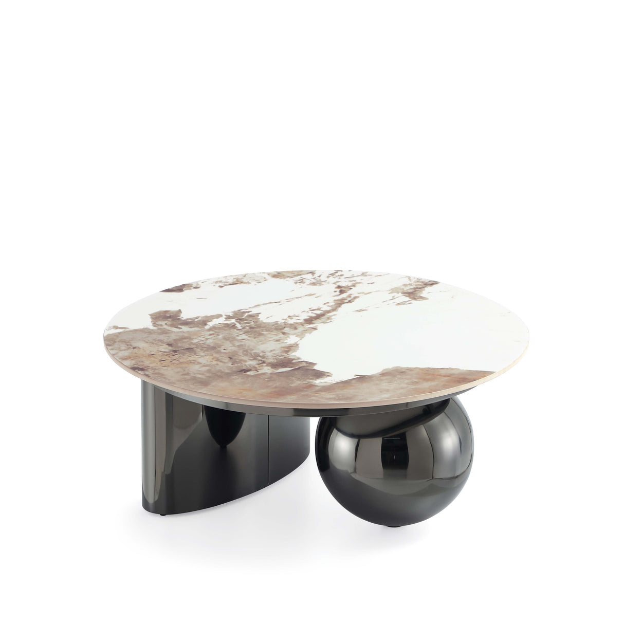Laurel Coffee Table and End Table in Black (set of 2) by Manhattan Comfort at Eve Furniture