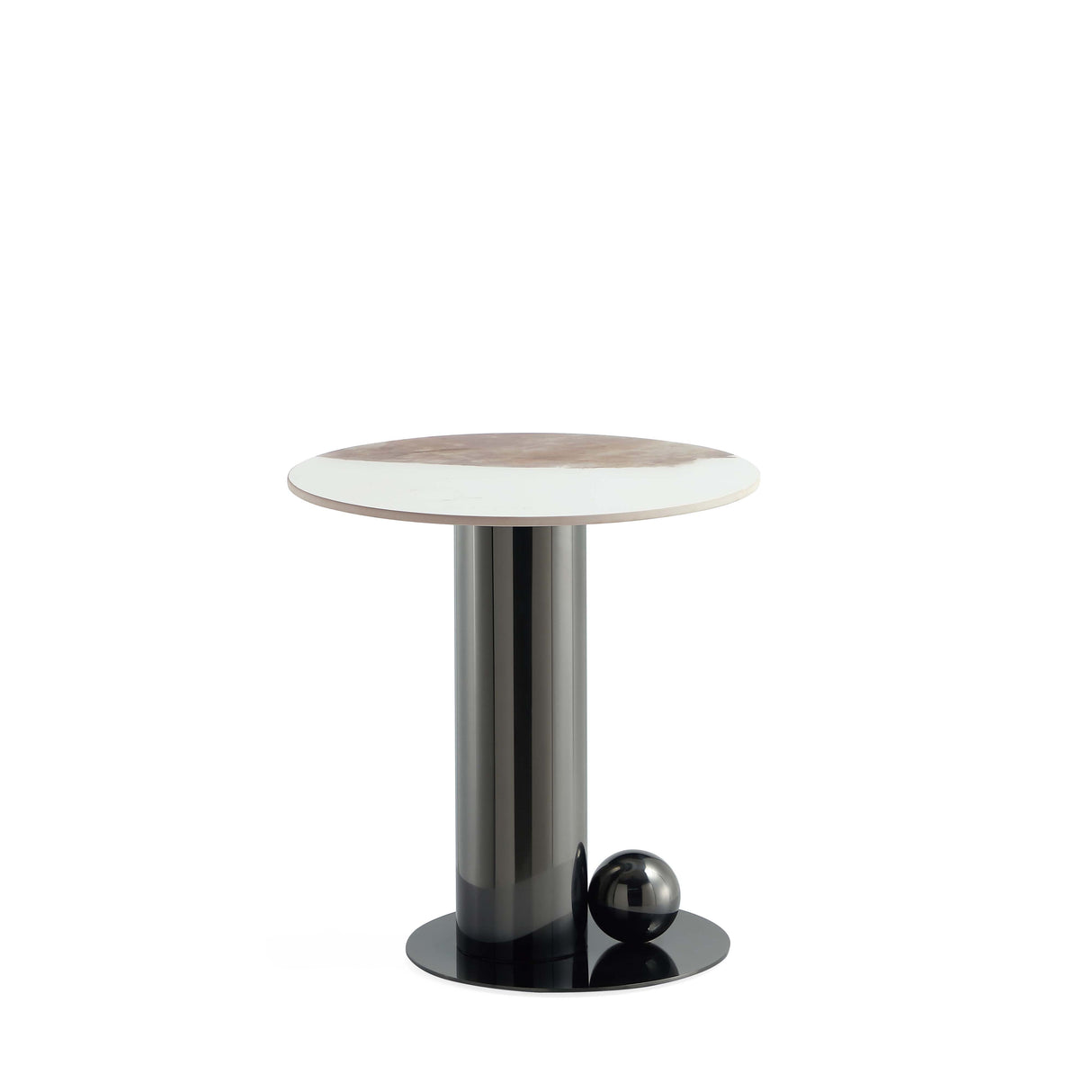 Laurel Coffee Table and End Table in Black (set of 2) by Manhattan Comfort at Eve Furniture